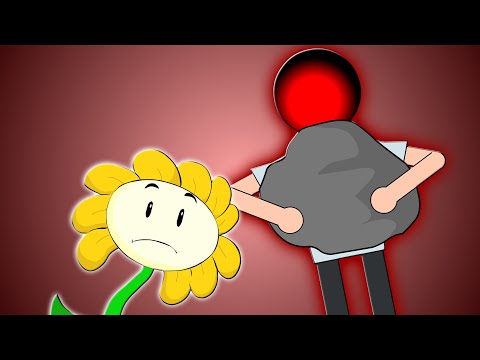 Gradient Joe Kills Flowey For Looking At His Phone