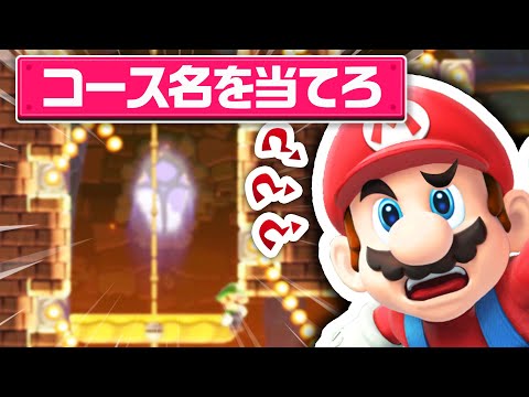 【マリオメーカー2】コース名って遊んだだけでピッタシ当たられるんじゃね？【サナギ屋】