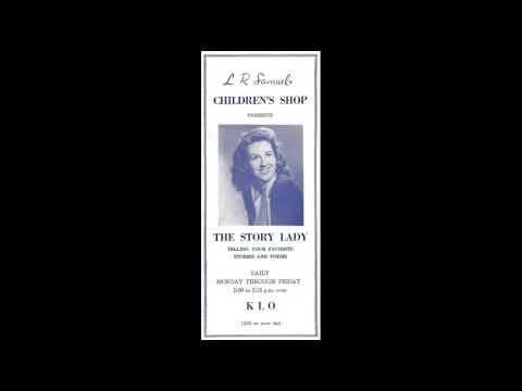 MaryAlice Wagner - Storylady on KLO/AM radio in Ogden, Utah on 4/9/48 Record 1, Side 1