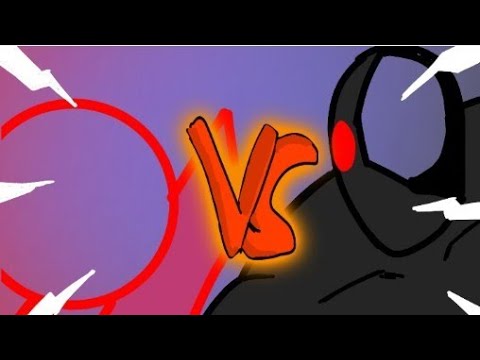 Red vs Black #animation #art #memes #jjk  #tadc #flipaclip #stickman #stickmananimations #brainrot