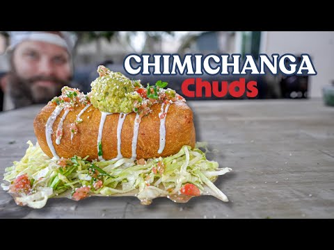 Deep Fried BBQ Burrito!! | Chuds BBQ