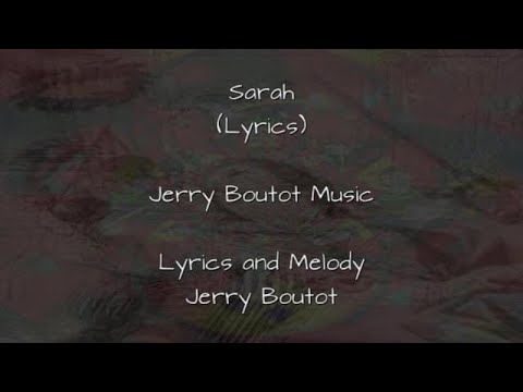 Sarah (Tip of the Sword) Lyrics Only