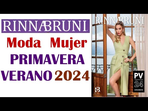 CATÁLOGO  RINNA  BRUNI  PRIMAVERA  VERANO  2024  Moda  Mujer