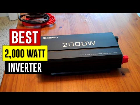 Top 5 Best 2,000 Watt Inverter Review in 2023