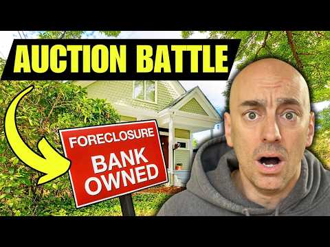 Inside a Foreclosure Auction: Bank VS Real Estate Investor