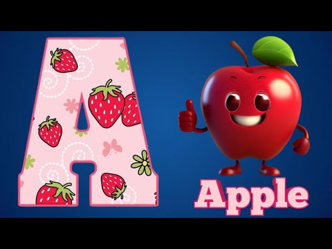 A For Apple | ABC | A To Z ABC | Abcd | A To Z ABCD | ABCDE#atoz #abcdsong #cartoonforkids #atozabcd