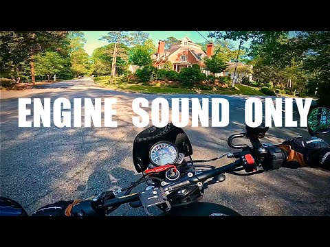 BROOKHAVEN, GA By Motorcycle | Triumph Street Scrambler 900 [ASMR-4k]