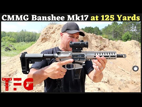 CMMG Banshee Mk17 at 125 Yards - TheFirearmGuy