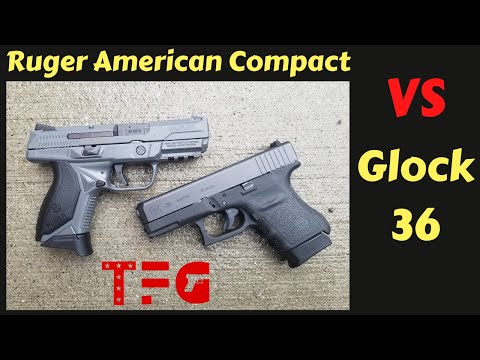 Ruger American Compact VS Glock 36 (.45 ACP) - TheFirearmGuy