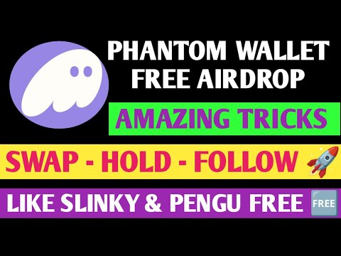 Phantom Wallet Airdrop Update | Phantom Wallet Free Airdrops | Wallet Airdrops 2025