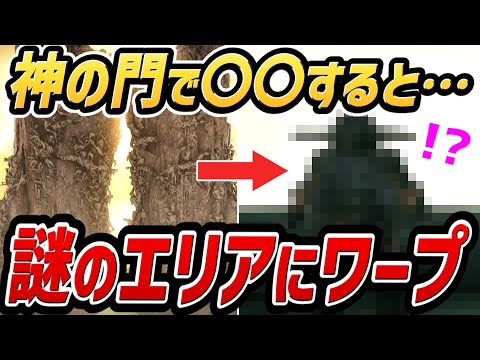 【エルデンリング DLC】神の門で〇〇すると…謎のエリアにワープします！！【小ネタ・裏技・検証】