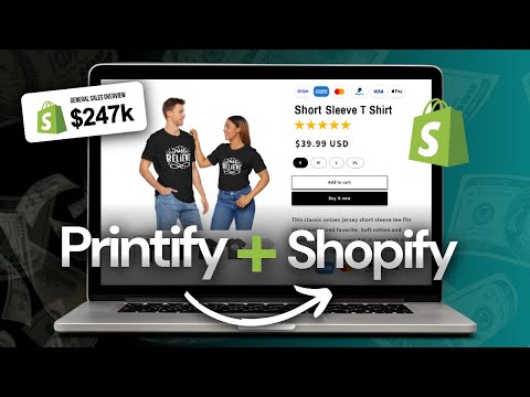 Print-On-Demand Tutorial | Selling Print On Demand Products With Shopify & Printify