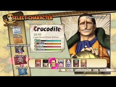 ONE PIECE: PIRATE WARRIORS 3 Crocodile