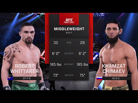 UFC 308 WHITTAKER VS CHIMAEV (SIM)