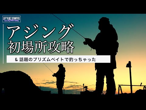 🔰アジング【初場所攻略】プリズムベイトで釣っちゃったVlog.118 Take her AJING Fishing