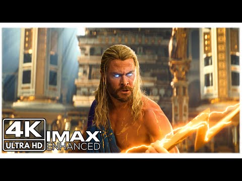 All Thor Fight Scenes 4K IMAX | Thor: Love and Thunder |