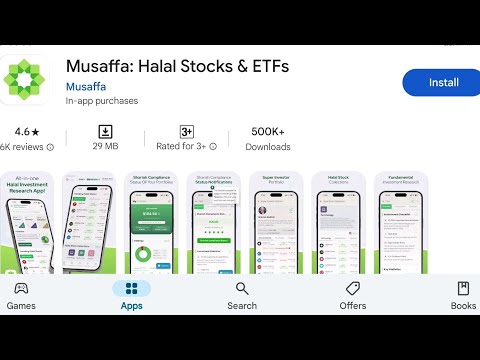 How To Install Musaffa Halal Stocks & ETFs App's | How To Download Musaffa Halal Stocks & ETFs App's