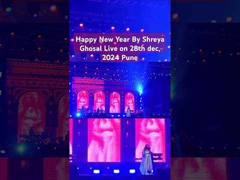 Pune ,Happy New Year By Shreya Ghosal Live on 28th Dec, 2024. #Pune