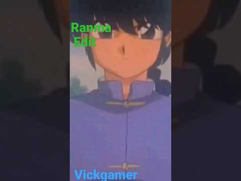 Ranma edit (Rapture song) #shorts #anime #ranma