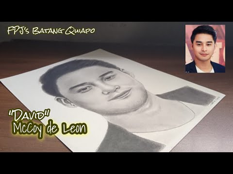 Drawing "David" McCoy de Leon from FPJ's Batang Quiapo | jesar art