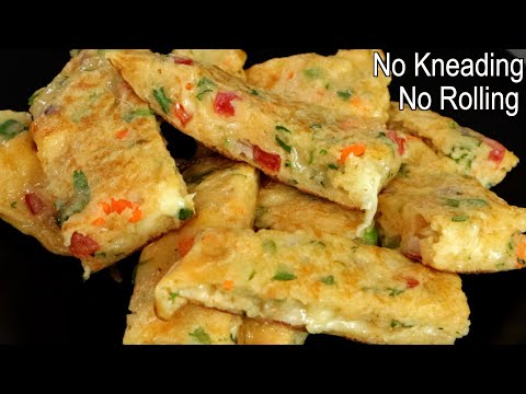 10 minutes Breakfast Recipe | Super Easy and Delicious Vegetable breakfast idea