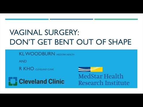 Vaginal surgery: Don’t get bent out of shape