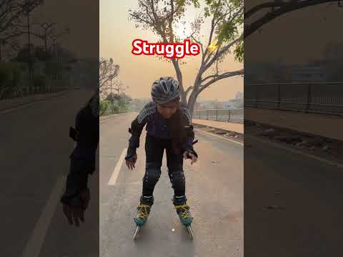 Struggle ✨ #vairal #inshort #tranding #skating #inlineskating #balurghat #reaction #instagram