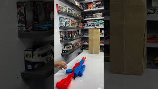 plastic toy gun vs metal toy gun #shorts