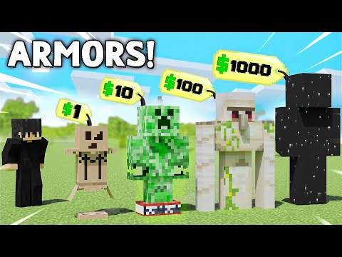 Minecraft But I Can BUY ARMORS!