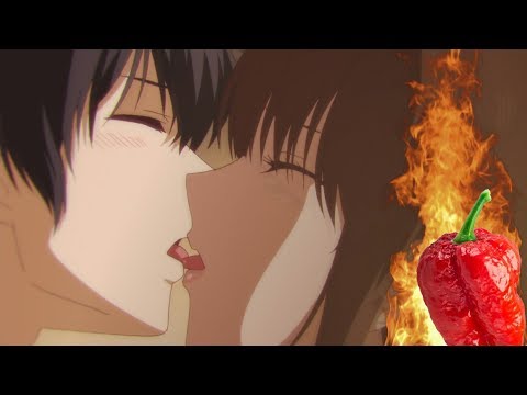 describing domestic girlfriend's spicy plot after eating a ghost pepper