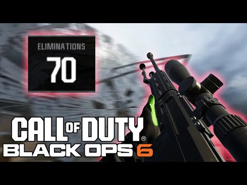 Dropping 70 Kills With A Sniper On Black Ops 6! BO6 Multiplayer Gameplay