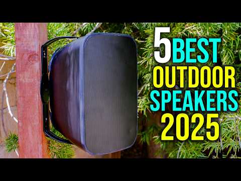 ✅Top 5: Best Outdoor Speakers in 2025 - The Best Outdoor Speakers [Reviews]