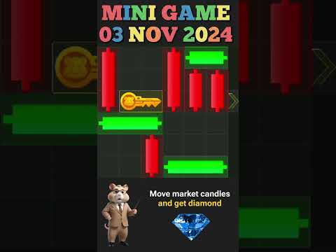 Hamster Kombat New Season Mini Game Solution 03 November 2024