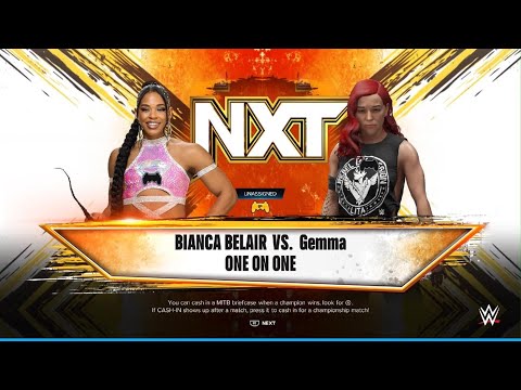 WWE 2K24 AWA wrestling: Bianca Blair vs Gemma