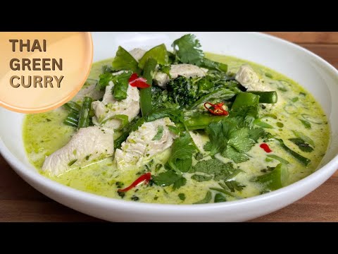 DELICIOUS Green Chicken Curry Recipe