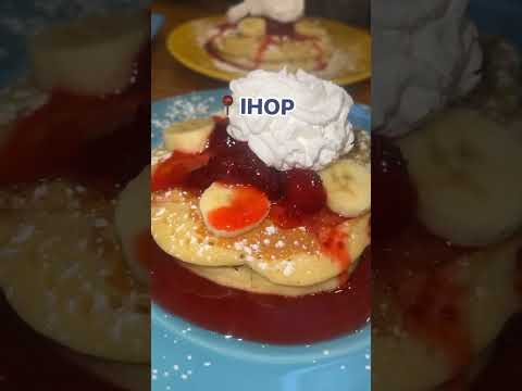 Strawberry cheesecake pancakes at ihop dha karachi food videos #trending #food #karachifoodies #food