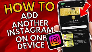 How To Add Another Instagram Account (on ONE Device) #instagramtricks #instagram #shorts #insta