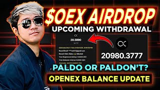 OpenEx ($OEX) FREE AIRDROP UPDATE | Claiming Enhancements UPCOMING WITHDRAWAL