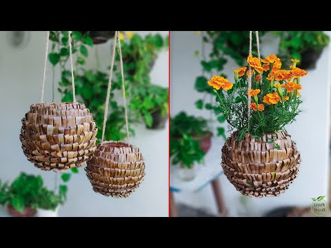 Amazing Hanging Plants Decoration Ideas For Home Decor Showpiece | DIY Hanging Planters//GREEN DECOR