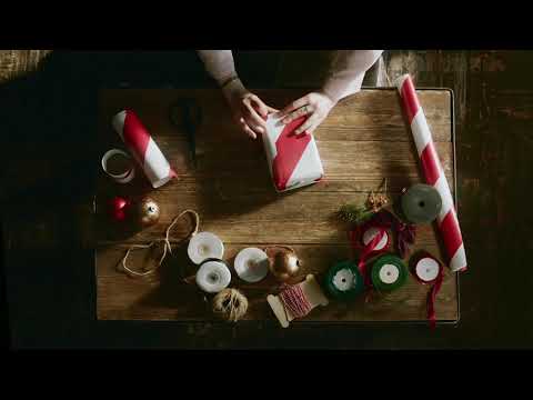 Wrapping Gifts | Copyright Free Video Footage