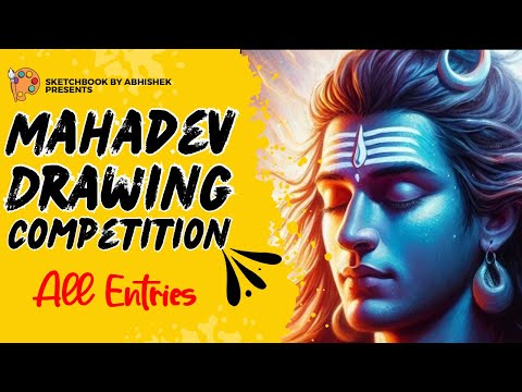 Art Competition All Entries | Mahadev Drawing Competition | Free Entry  @SketchbookbyAbhishek