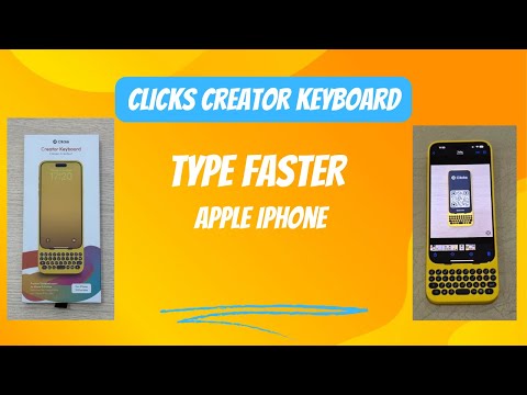 Clicks Keyboard for Apple iPhone - a Physical Keyboard Finally