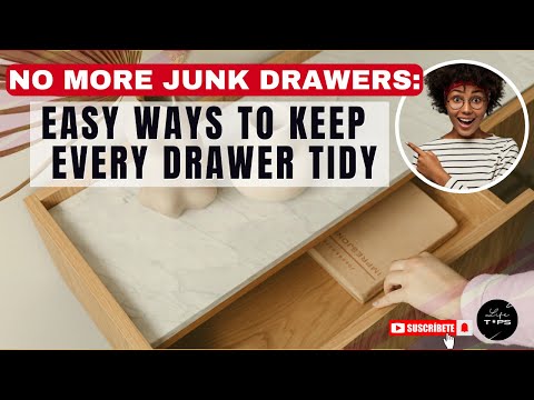 No More Junk Drawers: Easy Ways to Keep Every Drawer Tidy _ Life TIPS #5