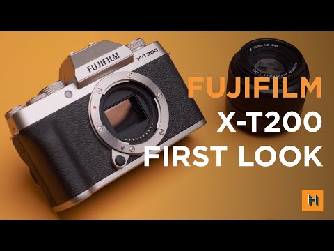 Fujifilm X-T200 First Look!