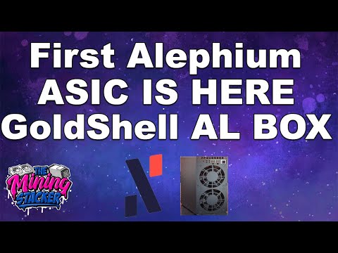 THE FIRST OFFICIAL ALEPHIUM ALPH ASIC is HERE GOLDSHELL AL BOX , Lets Talk About What We Know !