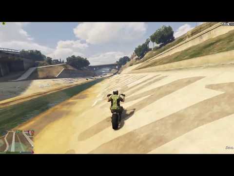 Grand Theft Auto Online - Terminator 2 Motorcycling and Rocket Voltic Fail