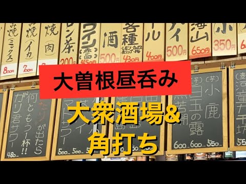 【呑み動画】大曽根駅前で昼呑み