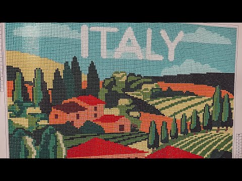 Completed Italy Diamond Painting | MAKE MARKET SUMMER