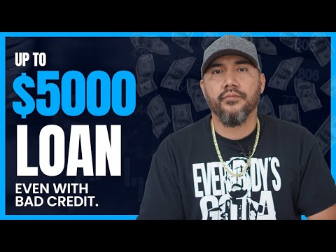 get a loan even with  BAD CREDIT - $5000. LOAN review