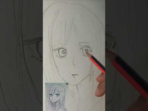 Drawing An Anime Girl!||Annes Gacha_Life